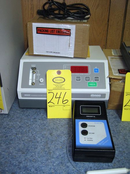 Analyzer & Quantek Instruments Mdl. 901 Oxygen Analyzer