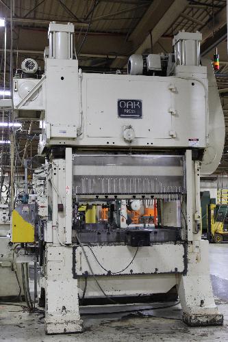150-955; 4" Stroke; 80-225 SPM; 24"-28" Shut Height; 48" x 72" Bolster; 35" x 72" Ram; 36" x 40"