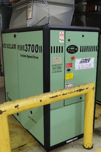 ive Air Compressor, S/N. 200802110105; (2009) 100/110 PSIG Max Air Pressure; 2,557 Idle RPM; WS