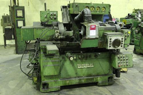 Grinder, S/N. 48220; 18" Swing Over Table; 5.5" Maximum Hole I.D; 60 Degree Maximum Workhead