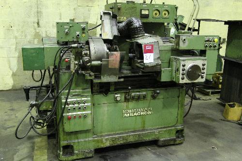 Grinder, S/N. 48789; 18" Swing Over Table; 5.5" Maximum Hole I.D; 60 Degree Maximum Workhead