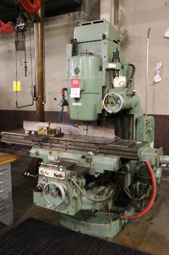 5-16 Dial Type Vertical Mill, S/N. 31043V78; 16" x 72" Table; 12" Throat; 460 V; 3 PH; 15 HP;(Each