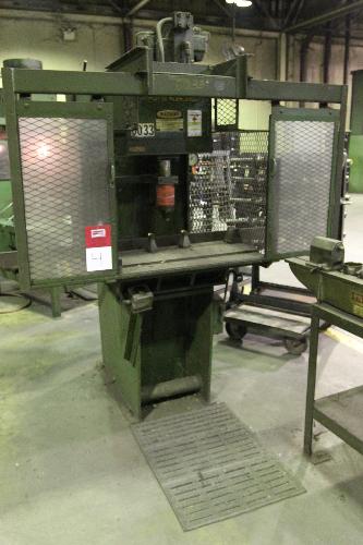 S/N. T-10404; 12" x 36" Table; 8" Throat; 2.5" Ram; 6" Stroke; 12" Daylight;(Each machine will be