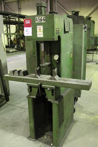 S/N. E-51270; 7" x 48" Table; 6" Throat; 1.75" Ram; 10" Stroke; 14" Daylight; (Each machine will