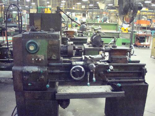 F-103; 14/9x30, 1.5" Hole, 6" 3-J, Taper, 53-1800 RPM, Inch, 3hp, Chip Pan, (Each machine will be