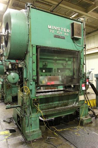 IGH SPEED PRESS; S/N. 19828; (1971); 150 Ton Capacity; 1.5” Stroke; 22.5” Shut Height; 4”