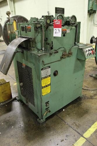 , S/N. 94768.01; .090" Max Material Thickness; 12" Max Material Width; 250' Per Minute Max Speed