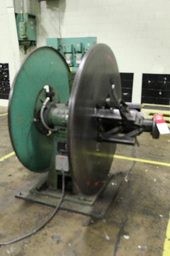 ,000 Lb Max Coil Weight; 19"-24" ID Range; 60" Max OD; 12" Max Material Width