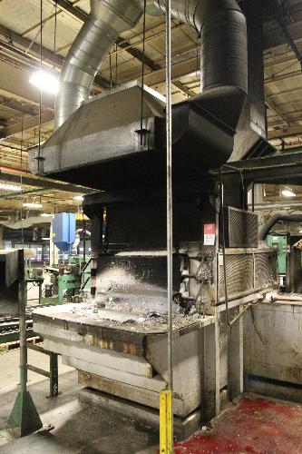 num Melt Furnace which uses ceramic heating elements; 400 Lbs per hours