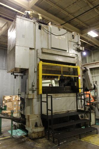 PRESS; S/N. 27289; (1988); 300 Ton Capacity; 1.25” Stroke; 3” Adjustment; 25.75” Shut Height; 72”