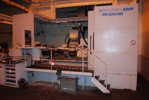 CNC Gear Grinder, S/N. 27451 (1997), 6-Axis 
Siemens Sinumerik Control; Max O.D 32''; Max Grinding