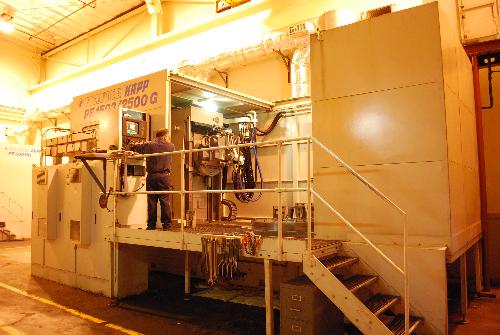 C Form Gear Grinder, S/N. 27699 (1994); Bosch CS 220 CNC Control; Max O.D 101''; Max Gear Face