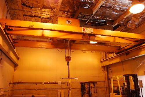 ift Hoist Overhead Traveling Gantry Crane. S/N. 13264; 27' Span; Rigging for this lot will be