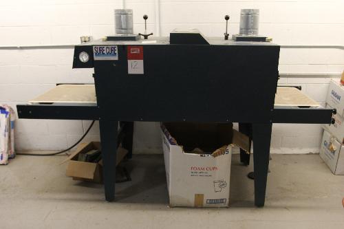 ; with 24" Power Conveyor, 8' Length; Digital Control; Hinged Oven; (2) 18" x 24" Panels