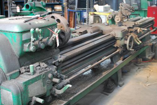 ed; 14"-(4) Jaw Chuck; Tailstock; All items to be removed from auction must be removed by the