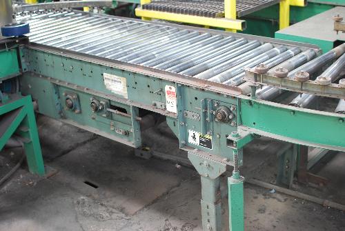 Long; 25" W; 1" Between Rolls; 2" Roll Diameter; All items to be removed from auction must be