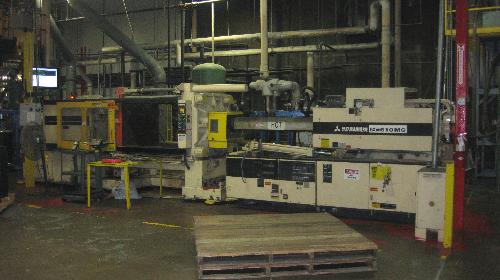 Machine; S/N. G511151; 3.54" Screw Dia.; 191.5 Inj. Volume; 101.9 OZ PS Inj. Weight; 81.8 PE Inj.
