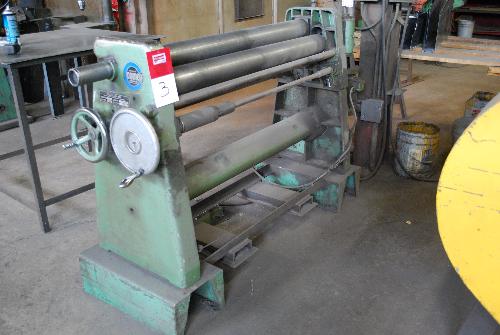 Power Bending Roll; S/N. 13781; (1986); 50" x 3/16" Capacity; 4" Roll Diameter