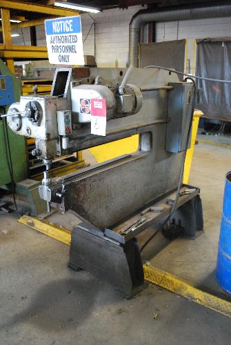 e, S/N. 60940-03; 42" Throat, 9 13/16 Bending Roll Diameter, 26 FPM Feed Rate, 10.2 Bending Roll