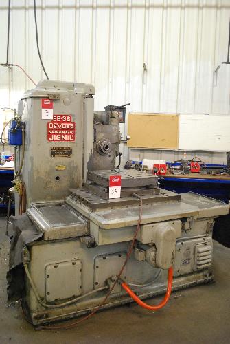 6" x 24" Table; Newall DP7 Digital Read Out; View a video of this machine under power at; http://
