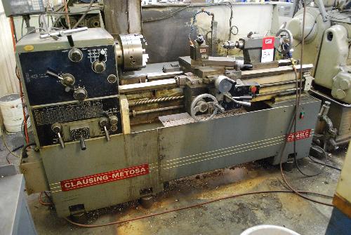 Between Centers; 10" 3-Jaw Chuck; Aloris Model A Tool Post;