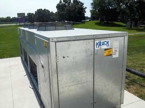 Compressor Condensing Unit, 30 h.p., Ser. #850468-010-01, Mfg. 2008, 460 volts, sized for Lot #67