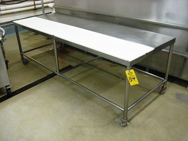 32" H, on casters