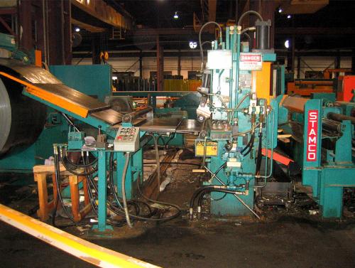 60" Max. Coil Width; 50,000 Lb. Entry and 30,000 Lb. Exit Max Coil Weight; 20"-24" Coil Inside