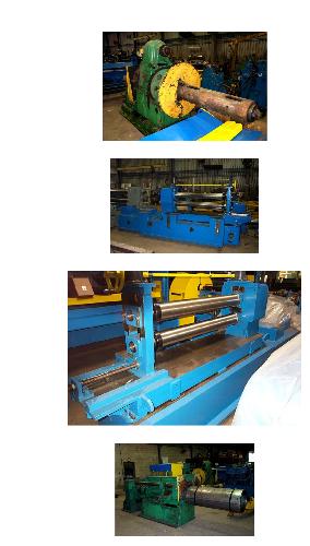 00 Lb. Max. Coil Weight; 48" Coil Width; Yoder Uncoiler (without Shaft or Drum); Hydraulic Sliding