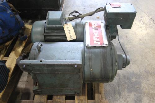 V; 1,725 RPM; 20.9:1 Ratio; 200 RPM Drive;20 RPM Min.