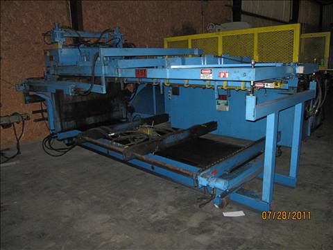 Line, (1995); RBI Coil Car; 28,000 Lb Capacity; Lift Only; RM 24-48-28 Uncoiler, S/N. RMJ98-MO541;