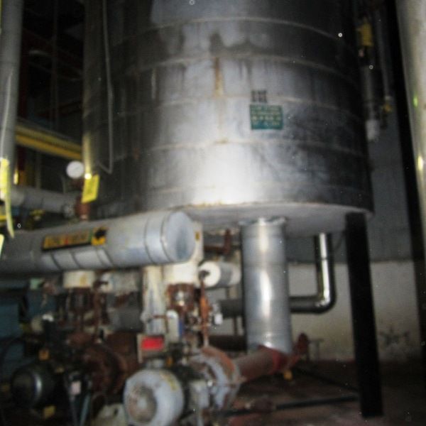 Diam. X 134 inches Tall, (3) pumps (NO REMOVAL UNTIL OCTOBER 20TH)
