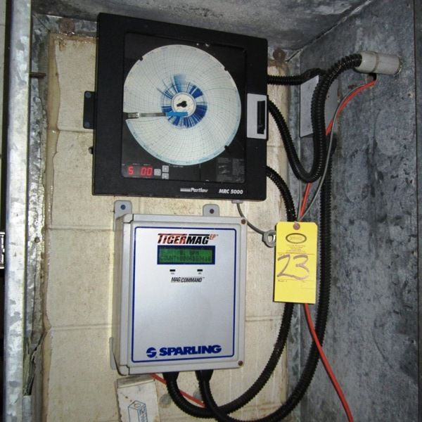 troller, w/Partlow MRC 5000 Chart Recorder  (NO REMOVAL UNTIL OCTOBER 20TH)