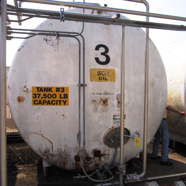 teel lined, 8 ft L X 10 ft Diam., Ser. #3854, 150 PSI, heat exchange jacket with pump (NO REMOVAL