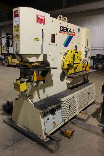 007). 165 Ton Capacity, 8” x 8” x ¾” Angles, 30” x ¾” Flat, 2 3/8” Rounds & Square, 1 ½” x 1 ¼”