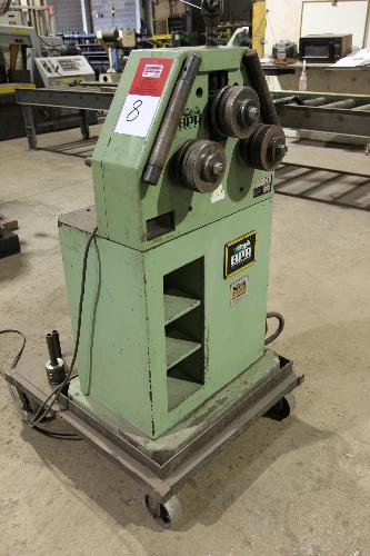 /N. 98N0003 (1998). Capacities: 1 ½” Pipe, Angle & Square Tube, 3 5/8” Flats, 10.5 FPM Rolling