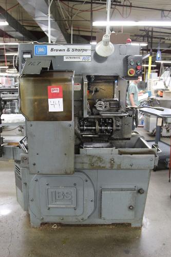 w Machine. S/N. 542-00-9328; 2 Speed with Reversing Switch; 120-240 RPM; 10.5" Feed.