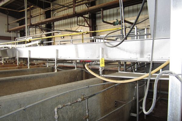 neumatic gates, hydraulic drive