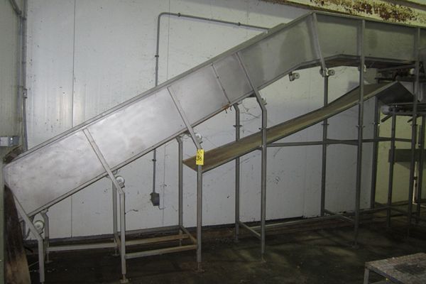 , 8' 6" discharge, hydraulic drive