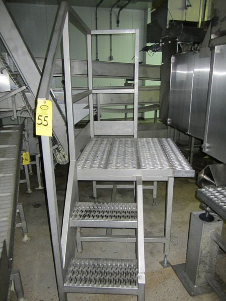 m & handrail, 73" T overall