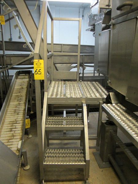m w/handrail, 73" T overall