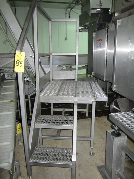 m w/handrail, 73" T overall