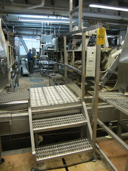 8" L grated top & handrail
