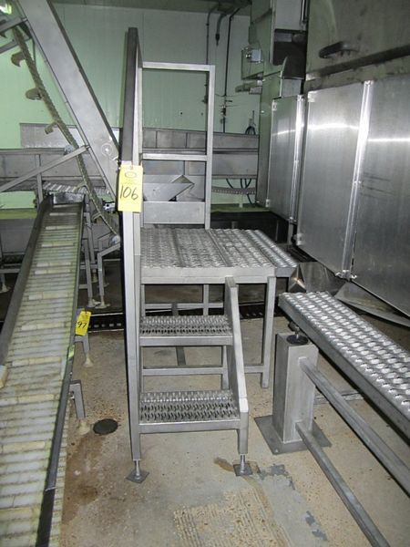 m & handrail, 73" T overall