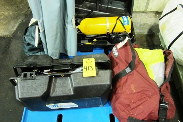 pparatus, (2) Haz-Mat Suits, Stretcher
