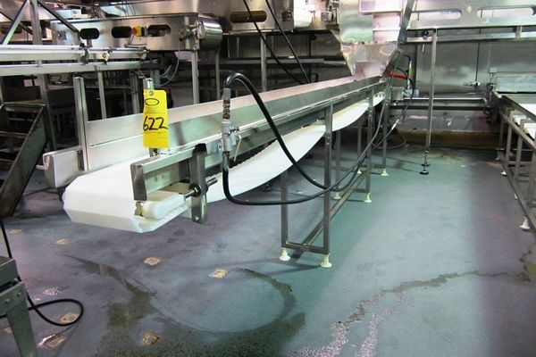 D trough, hydraulic drive