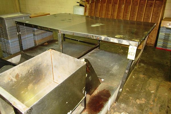 p Chutes, (2) S.S. Tables, (2) S.S. Roll Stands, S.S. Table grated top, Portable Heater
