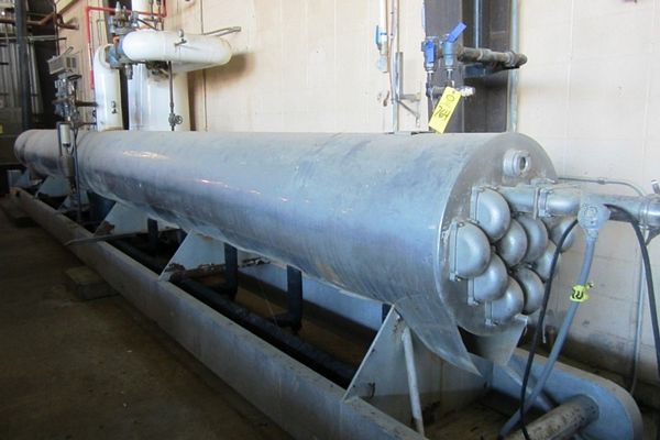 ger, Ser. #WRC037-593, 28" Diam. X 32' L w/ammonia receiving tank & controls
