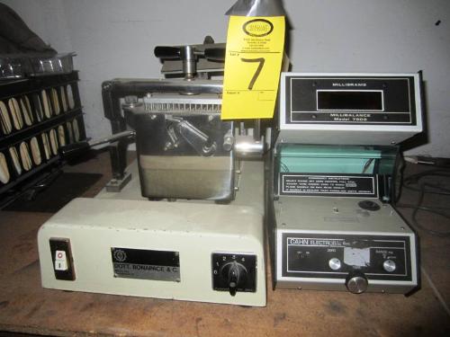 Machine, Chan Electrobal Scale in milligrams