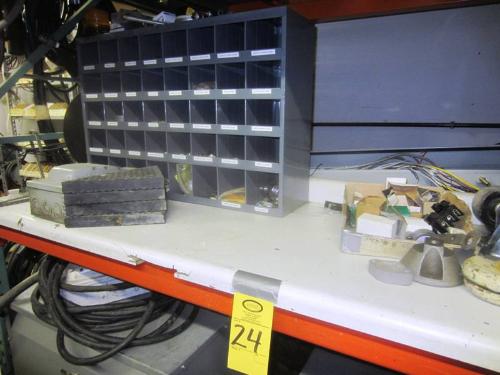 contents, disconnects, wheels, electrical track, air manifolds, etc.